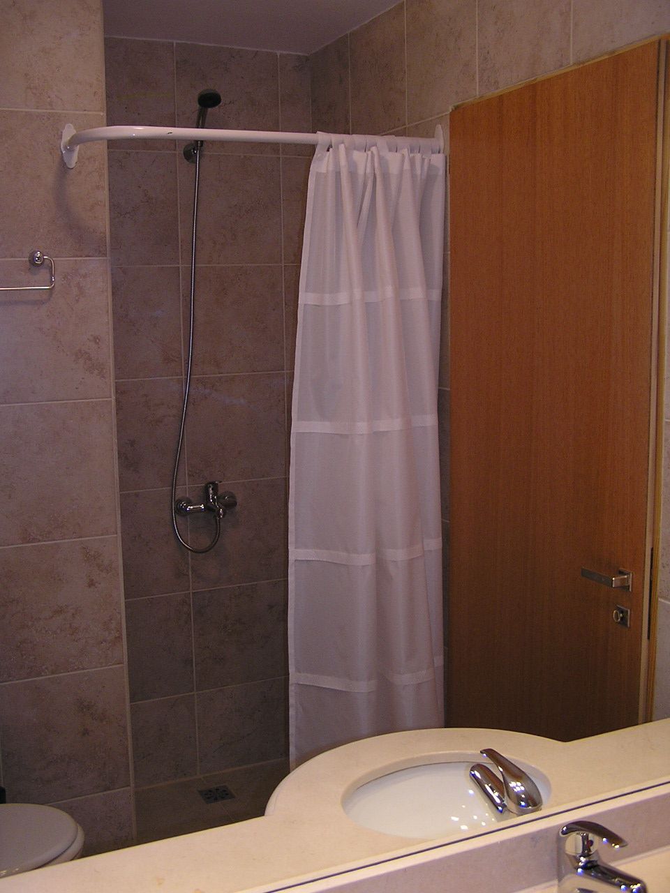 Ducha del baño privado