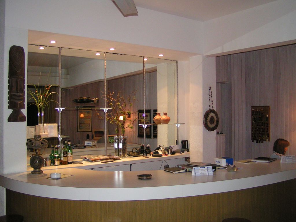 Recepción del hotel